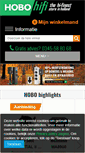 Mobile Screenshot of hobo.nl